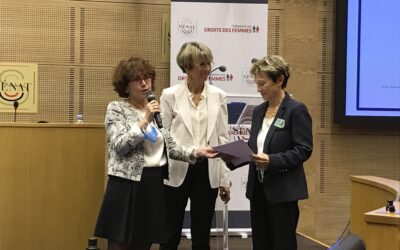 Maud Olivier distinguée par le prix de la Délégation des Droits des Femmes au Sénat